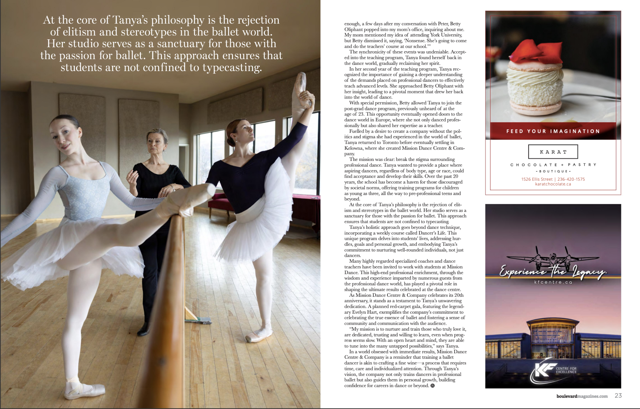 Tanya Vadurova, Annette Bakala and Laika Wintemute Dancing in Studio